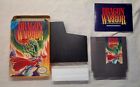 Dragon Warrior NES CIB Nintendo Game Styropian Ręczna wkładka w pudełko [bez przewodnika] 