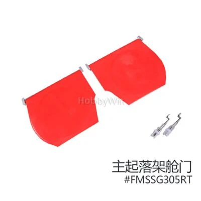 FMS part FMSSG305RT Main Landing Gear Door For FMS 1700mm P51 Red Tail - Image 1 of 2
