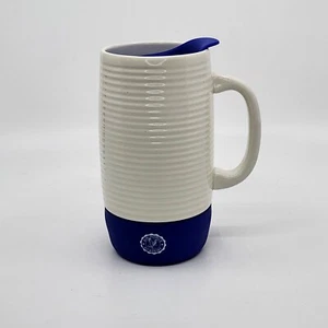 NEW Ello Jane Air Force Academy Travel Mug White W Blue Slider Lid 18oz. - Picture 1 of 12