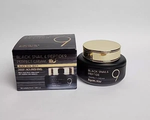 Farmstay Black Snail&Peptide 9 Perfect Cream Deep Nourishing 1.85floz korean - Bild 1 von 6