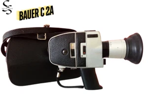 Vintage Design Kamera Bauer C 2A Super 8 Film Orginal Koffer guter Zustand - Bild 1 von 7