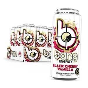 Energy Sugar-Free Energy Drink, 16 16 Ounce (Pack of 12) Black Cherry Vanilla - Picture 1 of 8