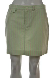 Falda para mujer Ralph Lauren Blue Label talla 2 verde rosa a rayas recta mini - Imagen 1 de 4