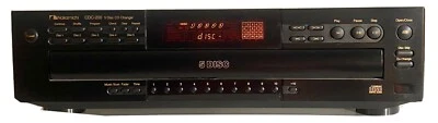 Trocador de CD Nakamichi CDC-200 5 DISCOS - Sem controle remoto - Para peças   - Imagem 1 de 4