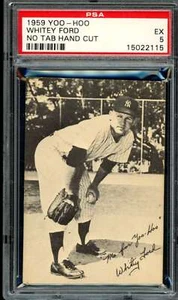 1959 Yoo-Hoo #NNO Whitey Ford PSA 5 New York Yankees  (2115) - Picture 1 of 2