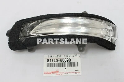 Luz de giro del espejo retrovisor izquierdo Toyota Land Cruiser 2013-2021 OEM 81740-60090 Foto 1 de 2