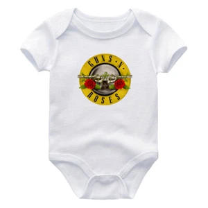 Guns n Roses Baby Bodysuit Band Kids Clothing Tshirt Goys Girls Baby Shower - Picture 1 of 5