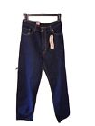 NEW LEVIS 550 MAN BLUE JEANS SIZE 40X36  BIG AND TALL 
