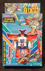 Ex-Caeser Cosmic Police Change-Bot Robot Transformers - Picture 1 of 6