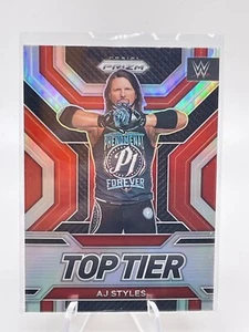 WWE Panini Prizm 2023 - Nivel superior - Plateado - #27 estilos AJ - Imagen 1 de 2
