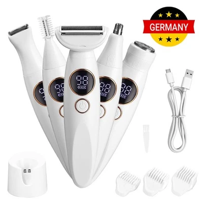 Elektrischer Rasierer für Frauen Intimbereich 5-In-1 Elektrischer Damenrasierer - Bild 1 von 4
