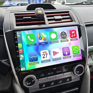 Apple Carplay For 2012-2014 Toyota Camry Car Stereo Radio Android 14.0 GPS WIFI - Picture 1 of 16