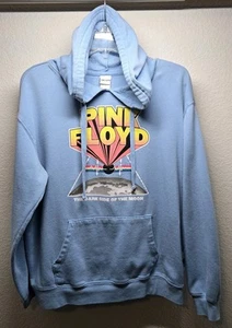 Pink Floyd Long Pullover Hoodie Women's Size XL Blue The Dark Side Of The Moon - Picture 1 of 8