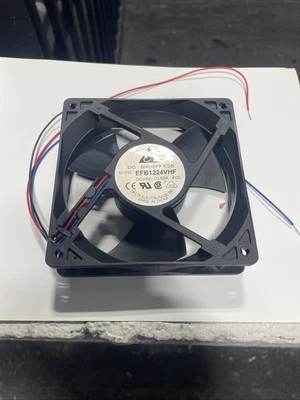 VENTILADOR DELTA ELECTRONICS INC EFB1224VHF; AXIAL; CUADRADO; 120CFM Foto 1 de 4