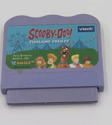 Vtech V.Smile SCOOBY DOO FUNLAND FRENZY Game Cartridge - Image 1 of 2