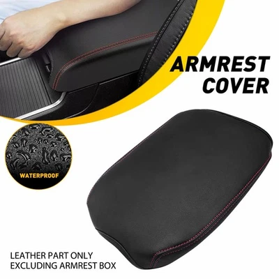 Cubierta reposabrazos tapa camioneta Toyota Tacoma 2016 2017-2023 consola central cuero Foto 1 de 4