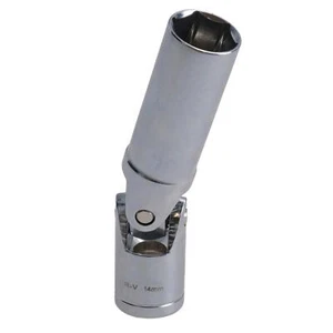 14mm Glow Plug Removal Socket 3/8" Drive Joint Flexi Deep Diesel Engine - Picture 1 of 6
