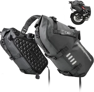 Rhinowalk Motorcycle Saddlebags Waterproof 28L (14L*2) Side Saddlebags, Compa... - Picture 1 of 7