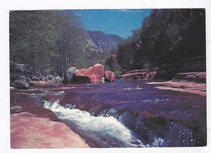 OAK CREEK CANYON, USED PC,   1987, TO ISRAEL - Picture 1 of 2