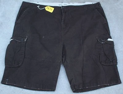 PANTALONES CORTOS SUIZOS CRUZADOS DELANTEROS PLANOS. TALLA - W50 X L13. ETIQUETA NO. 567W Foto 1 de 4