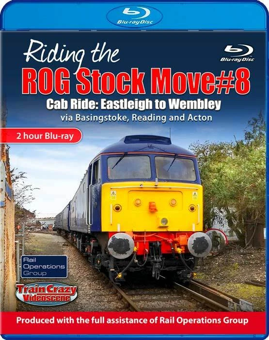 Riding the ROG Stock Move #8 - Cab Ride: Eastleigh to Wembley *Blu-ray - Image 1 of 1