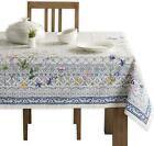 Maison d' Hermine Faïence 100% Cotton Tablecloth 60 - Inch by 120 - Inch