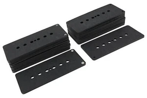Jazzmaster Pickup Flatwork Set for .187" diameter magnets - Black - 10 pack - Picture 1 of 2