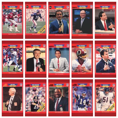 1989 Pro Set Announcers-Pick Your Card - Image 1 of 2