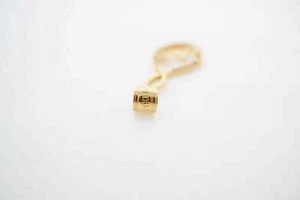 14k Yellow Gold Infinity Love Charm Pendant 1.51 Women's - New - Picture 1 of 7