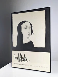 Gino Hollander Cartel Original del Museo Hollander Pizarra Málaga - Imagen 1 de 3