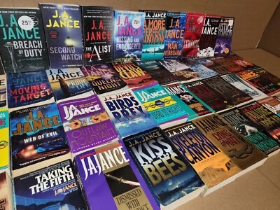 Lot of 5 J. A. Jance-Mystery-Joanna Brady-Ali Reynolds-Thrillers PBs MIX Books - Image 1 of 4