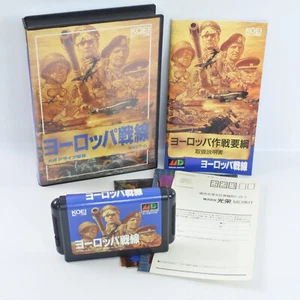 EUROPE BATTLE LINE Sensen Mega Drive Sega 1049 md - Picture 1 of 8