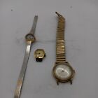 Vintage Men's watch lot of 3 Timex watches  for parts/repair 