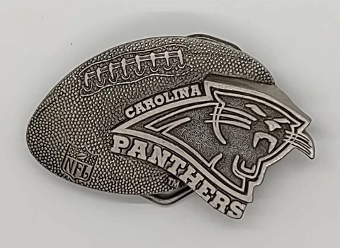 Carolina Panthers Belt Buckle Cover