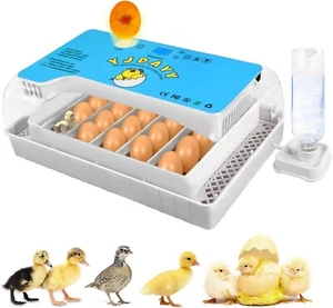 Incubators for Hatching Eggs, Egg Incubator with Automatic Egg Turning and Humid - Picture 1 of 12