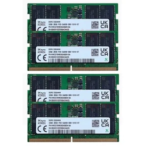 Hynix 128GB 4X32GB DDR5 5600MHz PC5-44800 262-Pins 2RX8 SODIMM Laptop Memory Ram - Picture 1 of 6