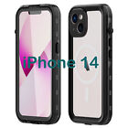 For iPhone 14 15 Pro Max Plus 360° Full Body Waterproof Case Shockproof Cover