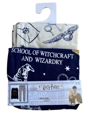TU Harry Potter Womens Hogwarts Ladies Pyjamas pjs BNWT Size8 10 12 14 16 18 20 22