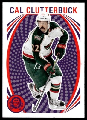 2013-14 O-Pee-Chee RETRO Cal Clutterbuck Minnesota Wild #112 R62 - Image 1 of 2