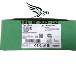 Square D Schneider GV3P50 37-50A Motor Circuit Breaker Free Shipping - Picture 1 of 1