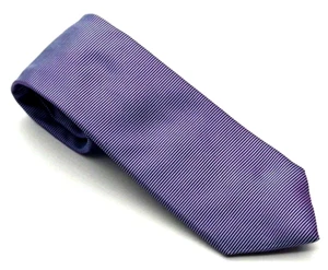 Corbata de seda LKNW Boss Hugo Boss púrpura plata holográfica brillante - Imagen 1 de 3