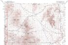 Carte topo Shoshone Quadrangle California 1951 USGS 15 minutes avec marques