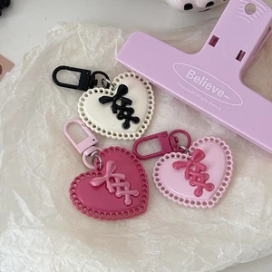 Lace-up Bow Y2K Key Chain Multi-color Bag Accessories Backpack Pendant Girl - Picture 1 of 13