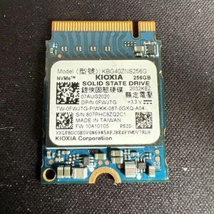 256GB NVMe Gen 3x4 PCIe SSD Kioxia - Picture 1 of 2