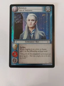 LOTR TCG Realms of the Elf-Lords LEGOLAS SON OF THRANDUIL 3P121 FOIL LP - Picture 1 of 1