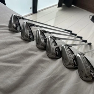 TaylorMade M6 Iron Set 6pcs 5-PW N.S.PRO MODUS3 TOUR105 Flex X - Picture 1 of 6