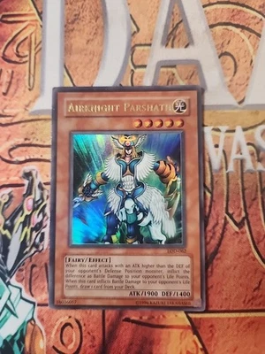 Airknight Parshath LOD-062 Ultra Rare Unlim HP Yugioh  - Image 1 of 2