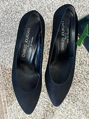 Tacones vintage Charles Jourdan Paris talla US 8 1/2 Foto 1 de 4