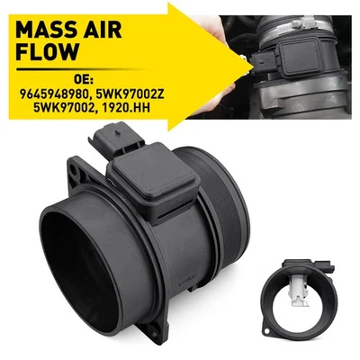 9645948980 For Peugeot Citroen Ford 2.0L Genuine Siemen VDO Mass Air Flow Sensor - Image 1 of 4