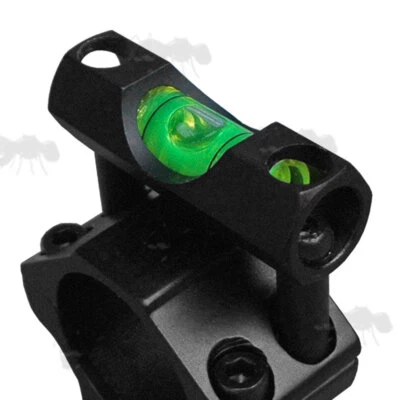 Rifle Scope Mount Bubble Spirit Level Fitting - 25mm OR 30mm ANTI CANT 25.4mm - Image 1 of 3